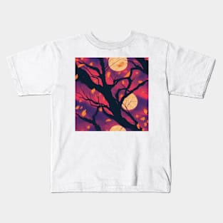 Autumn Love, Four: Kids T-Shirt